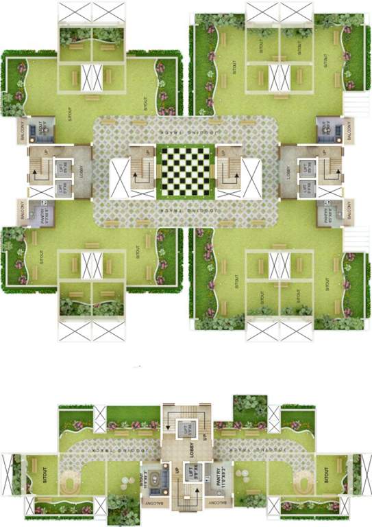 Images for Cluster Plan of Green Amans Green Park