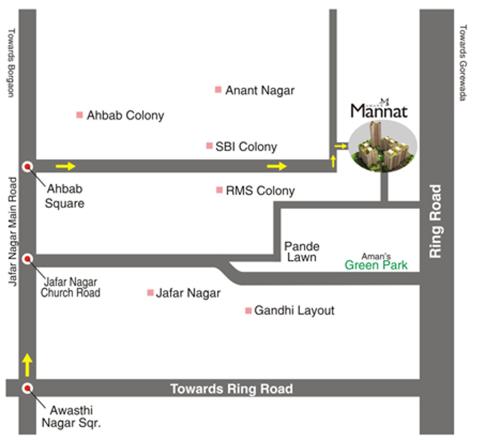  amans-mannat Images for Location Plan of Green Amans Mannat