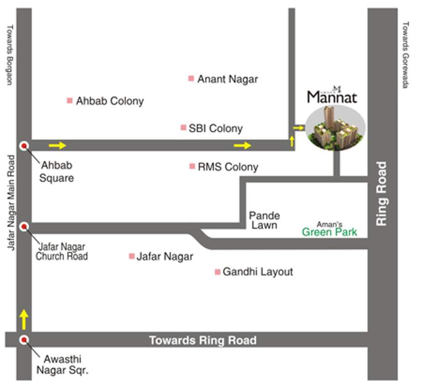 amans mannat Images for Location Plan of Green Amans Mannat