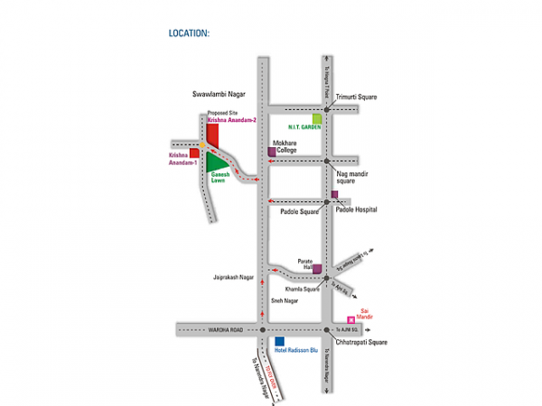 Location Plan locationPlan of Krishna Anandam 2