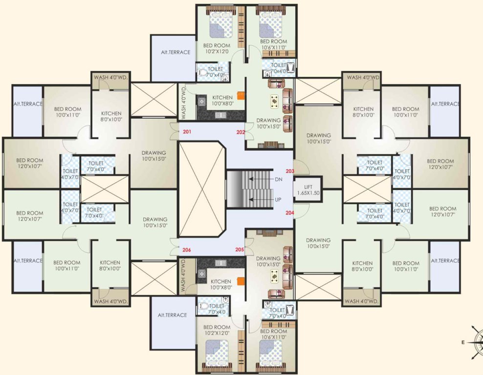  mansion vii GALAXY MANSION VII Cluster Plan