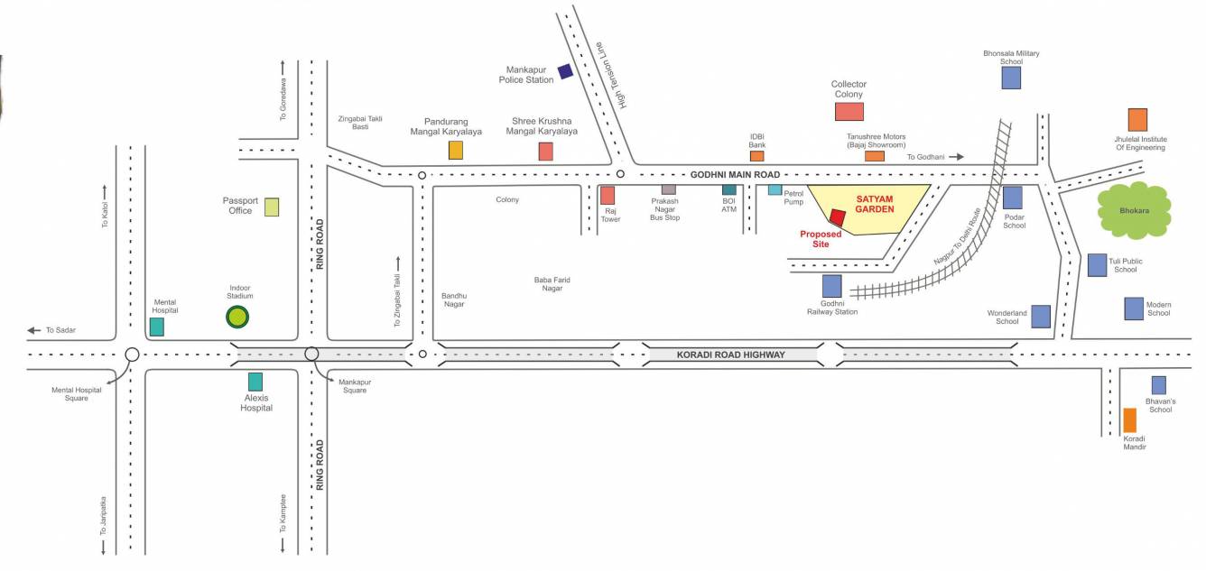 Images for Location Plan of Satyam Rose