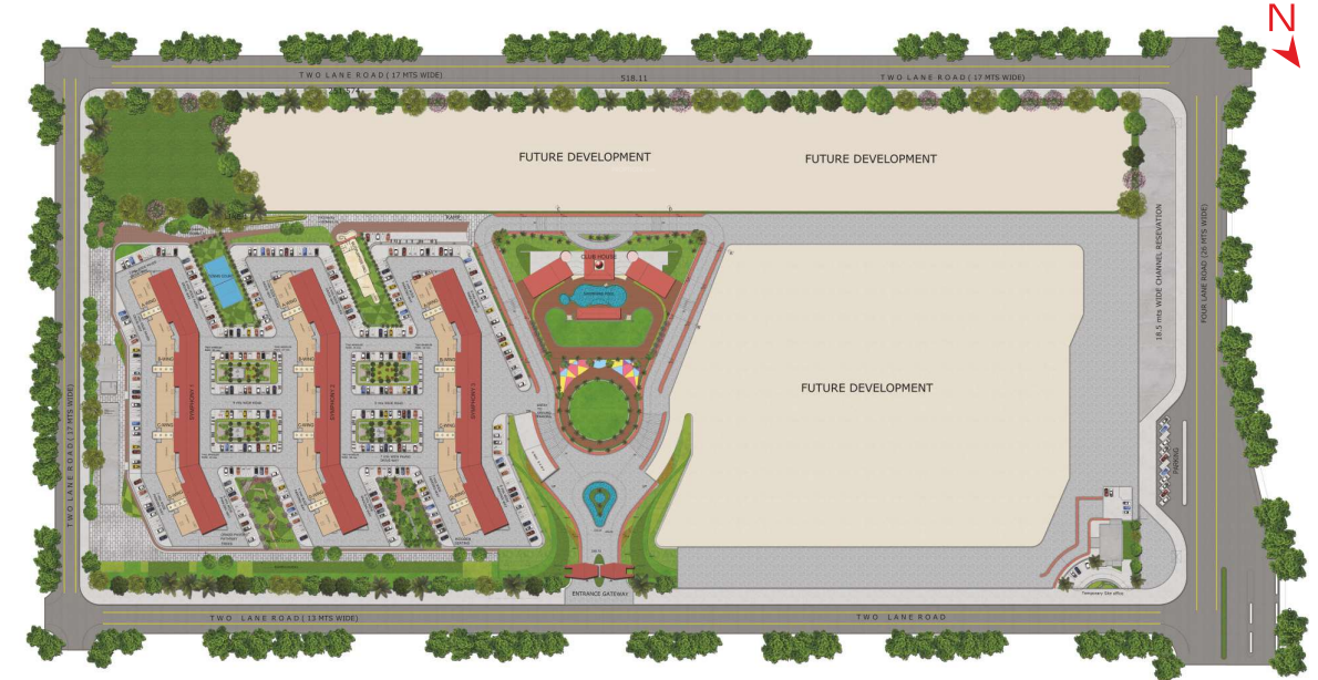  first city project Master Plan