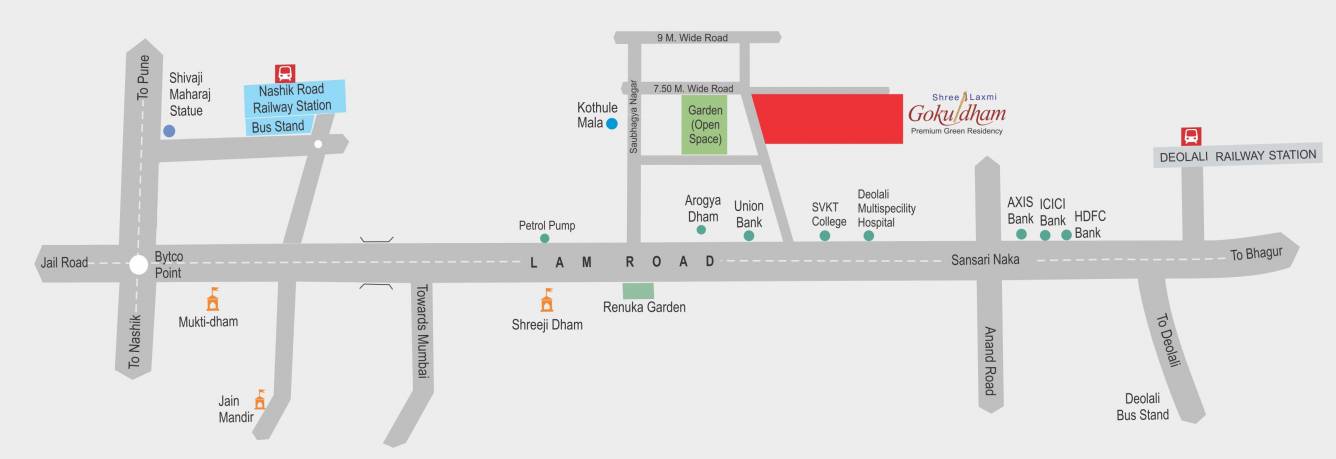 Images for Location Plan of Shree Laxmi Gokuldham