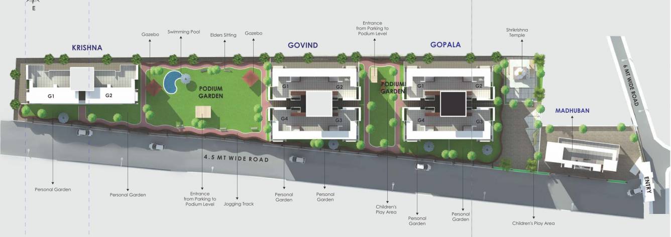 Images for Master Plan of Shree Laxmi Gokuldham
