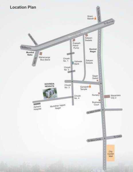  govinda-heights Location Plan