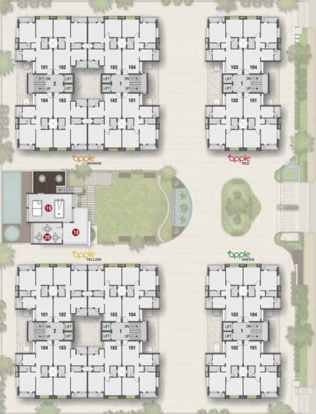 Images for Cluster Plan of Vraj Apple Elegance