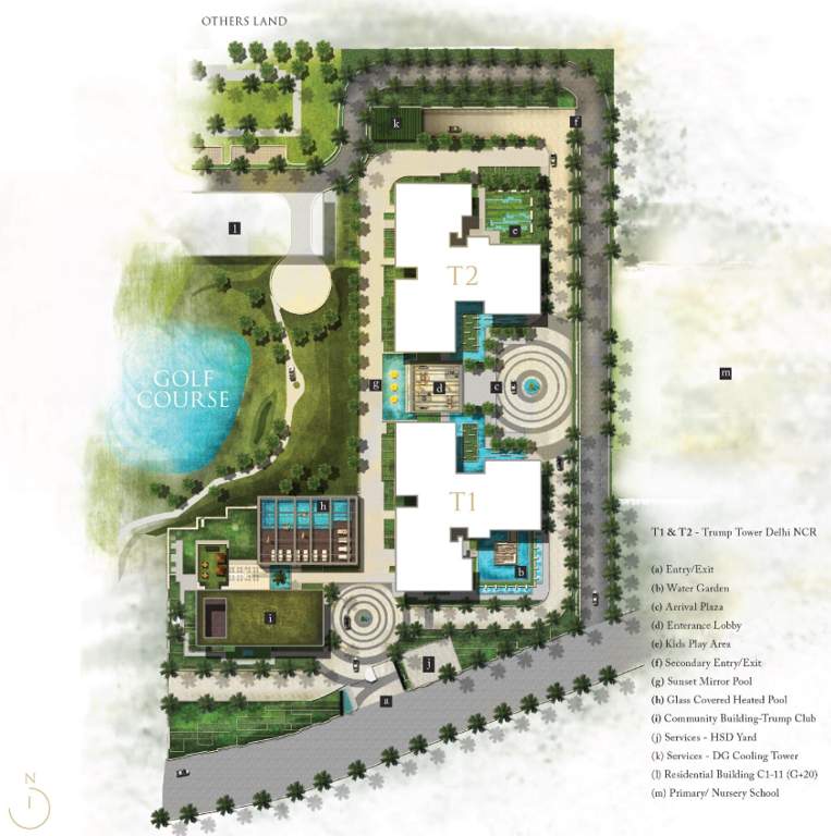  trump towers delhi ncr Master Plan