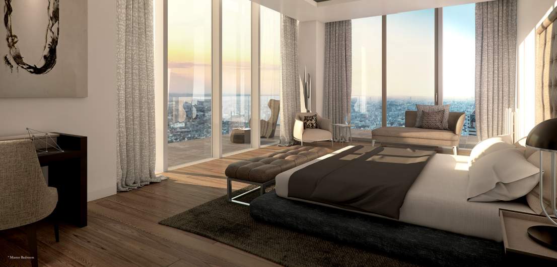  trump tower Bedroom