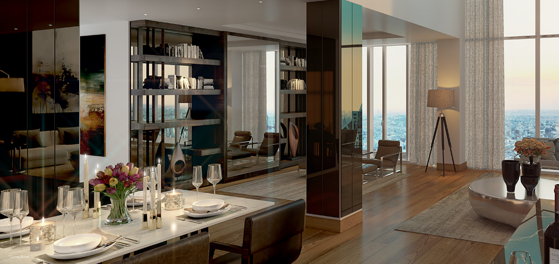  trump tower Dining Area