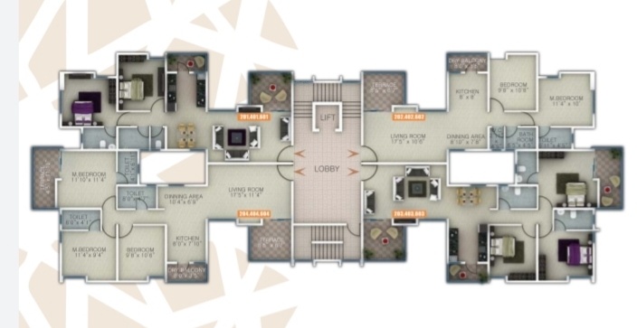  maniratna complex c1 C1 Cluster Plan