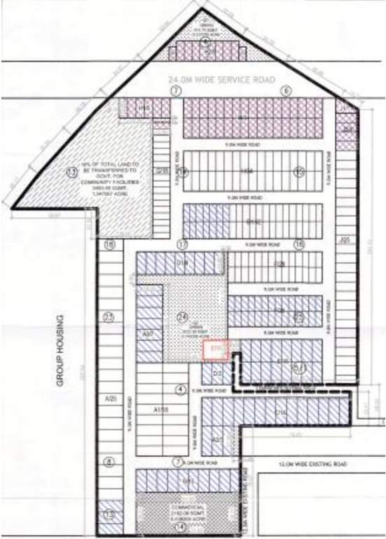 Images for Layout Plan of Supertech Sambhav Homes