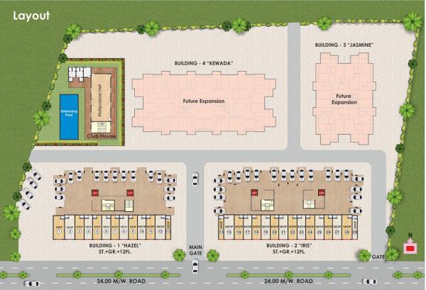 Images for Layout Plan of Royal Galaxy Flora Phase II