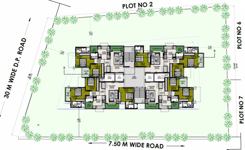Images for Cluster Plan of Jay Sai Empire Apartment