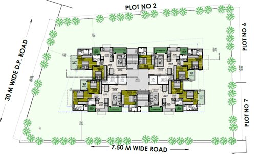 Images for Cluster Plan of Jay Sai Empire Apartment