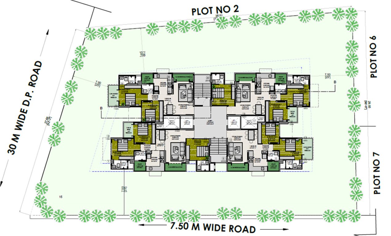 Images for Cluster Plan of Jay Sai Empire Apartment