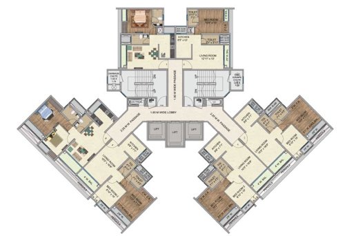  one-park-avenue-1 Avenue 1 Cluster Plan