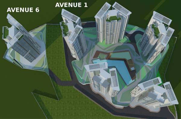 Images for Elevation of Man One Park Avenue 1
