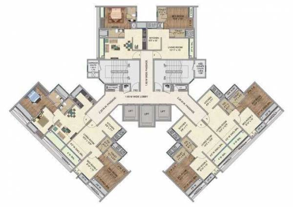  one-park-avenue-6 Avenue 6 Cluster Plan