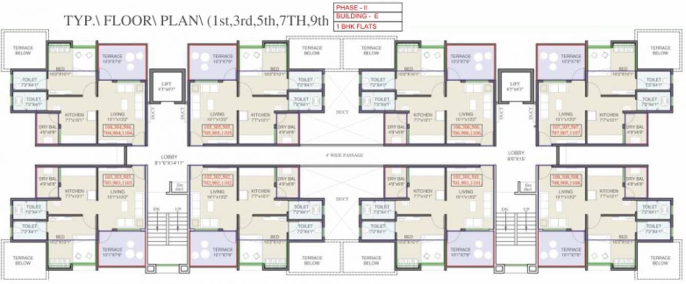 Images for Cluster Plan of Pristine City BEF