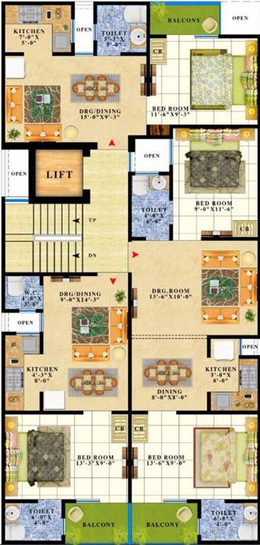 Images for Cluster Plan of Adcuratus Ekta Homes