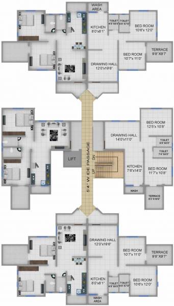Images for Cluster Plan of Vishal Kanchan Ganga 2