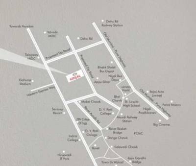  kinjal-pristine-wing-a-and-b Location Plan