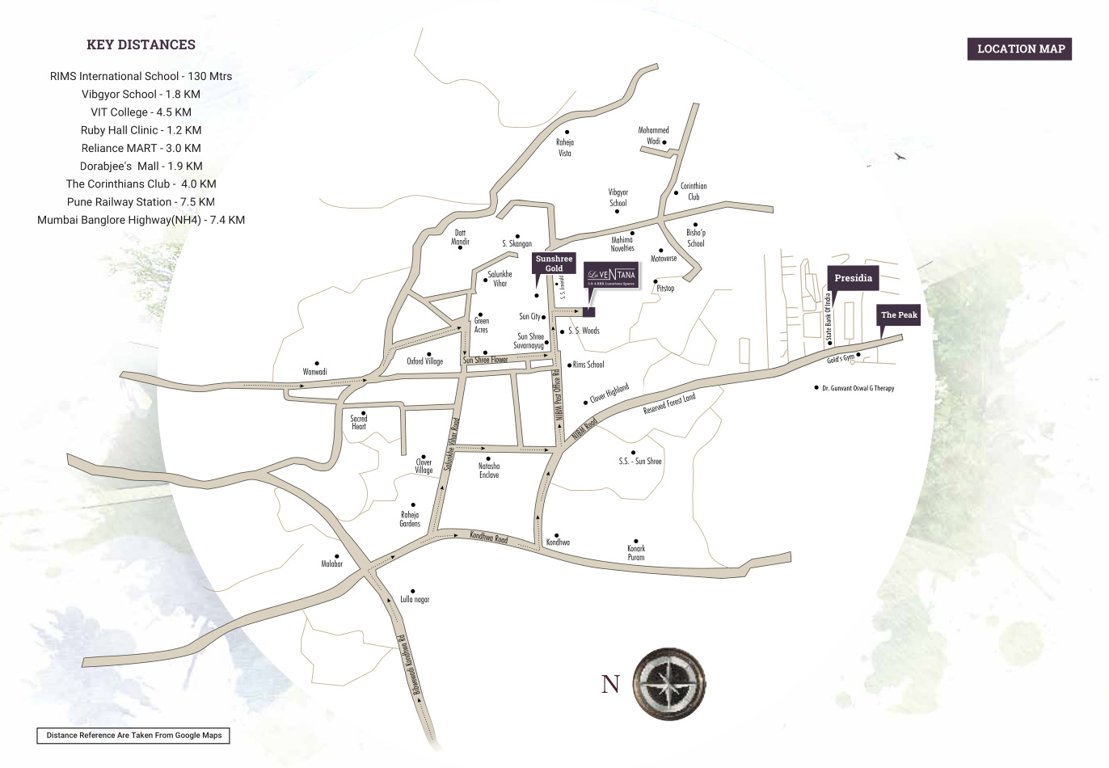  la ventana phase 1 Location Plan