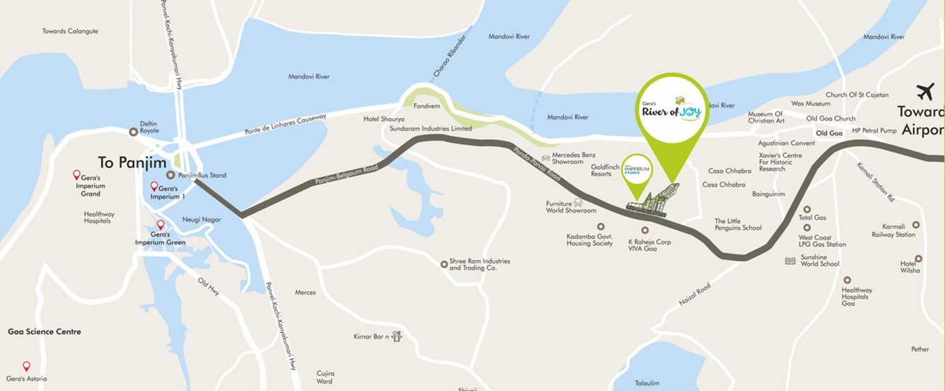 Images for Location Plan of Geras River Of Joy Zone A Apartment