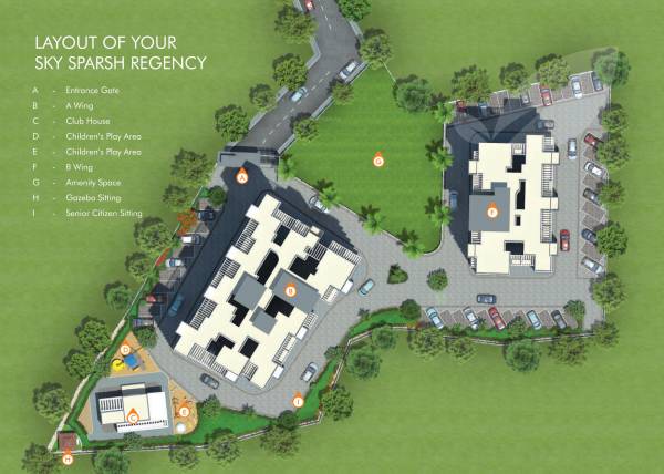 Images for Layout Plan of Sky Sparsh Regency Wing A And B