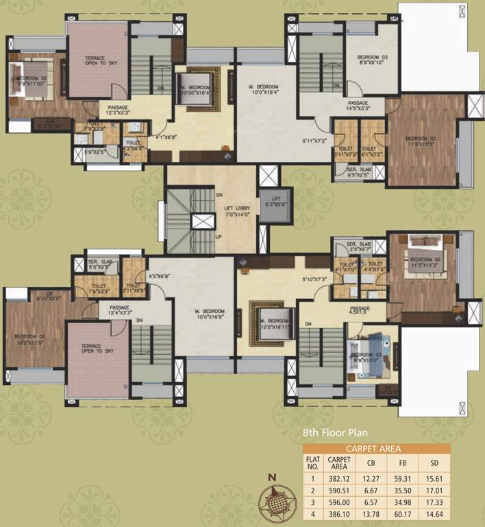 Images for Cluster Plan of JVM Garden Court