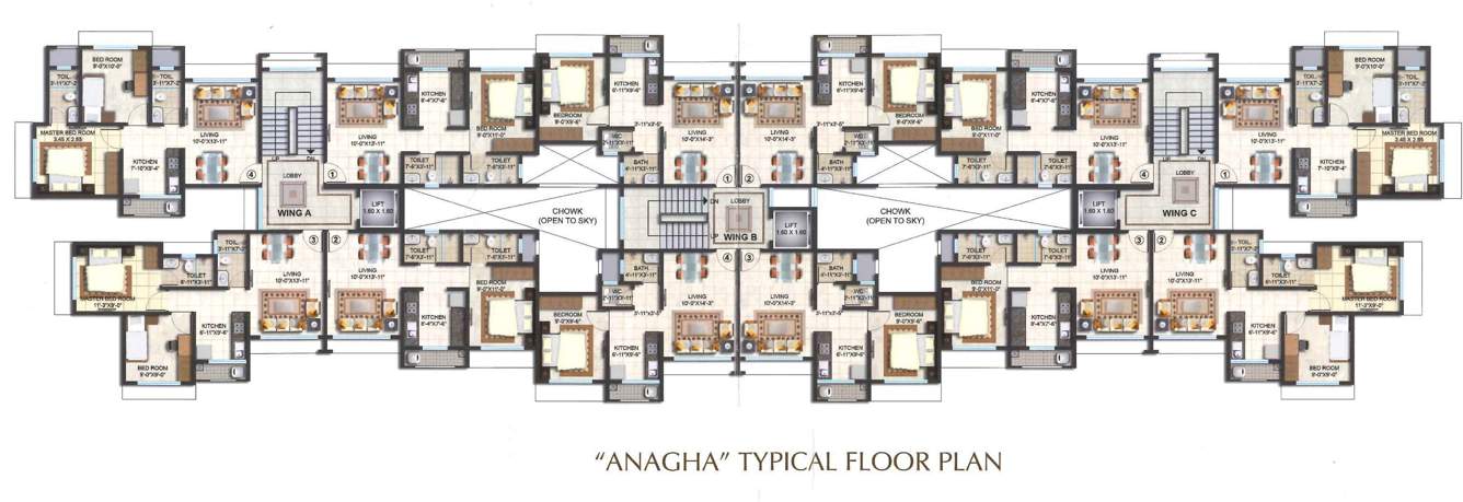 Images for Cluster Plan of Viva Vishnupuram Anagha