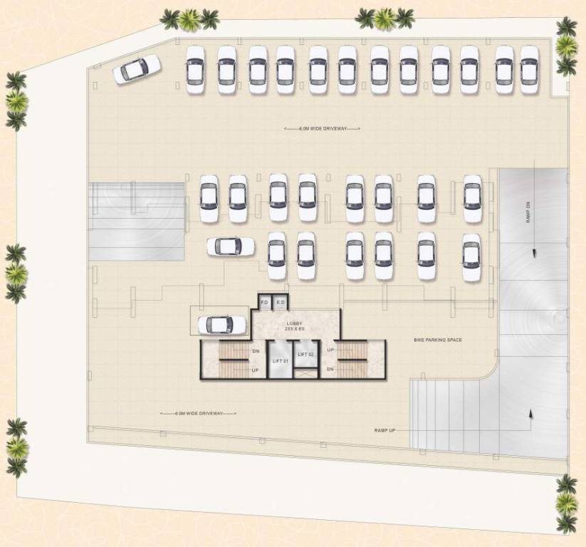  balaji shrushti First Floor Balaji Shrushti Cluster Plan