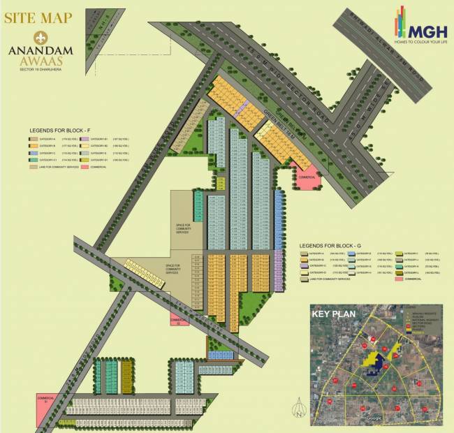 Images for Site Plan of MGH Anandam Awaas