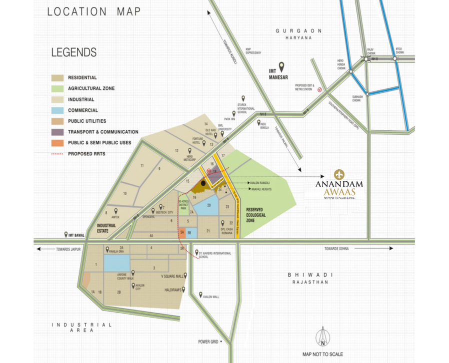  anandam-awaas Location Plan