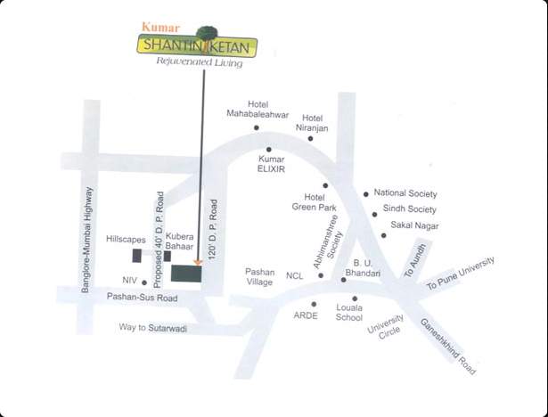  shantiniketan phase ii a3 Location Plan