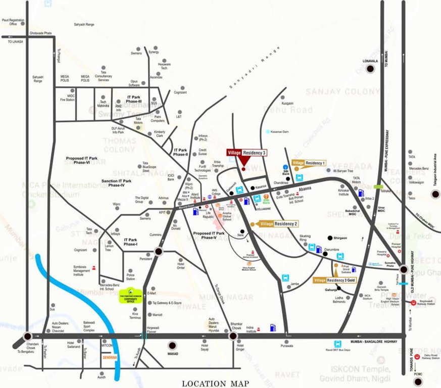 Images for Location Plan of Pristine Village Residency III Building A