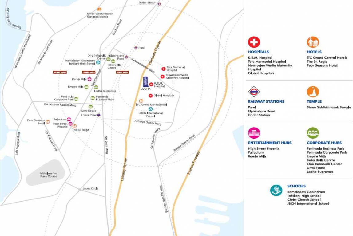  codename xclusive Images for Location Plan of Lodha Codename XClusive