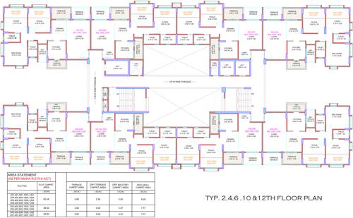 Images for Cluster Plan of Ishwar River Residency Phase IV Building N4