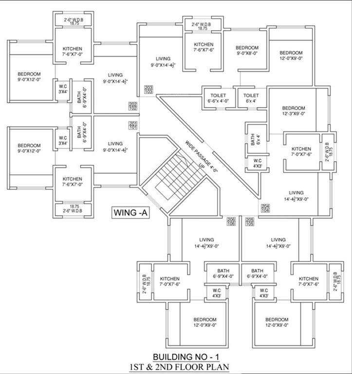 Images for Cluster Plan of Shree Mahim Garden Building 1 And 3