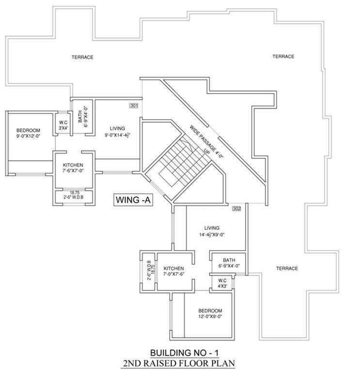 Images for Cluster Plan of Shree Mahim Garden Building 1 And 3