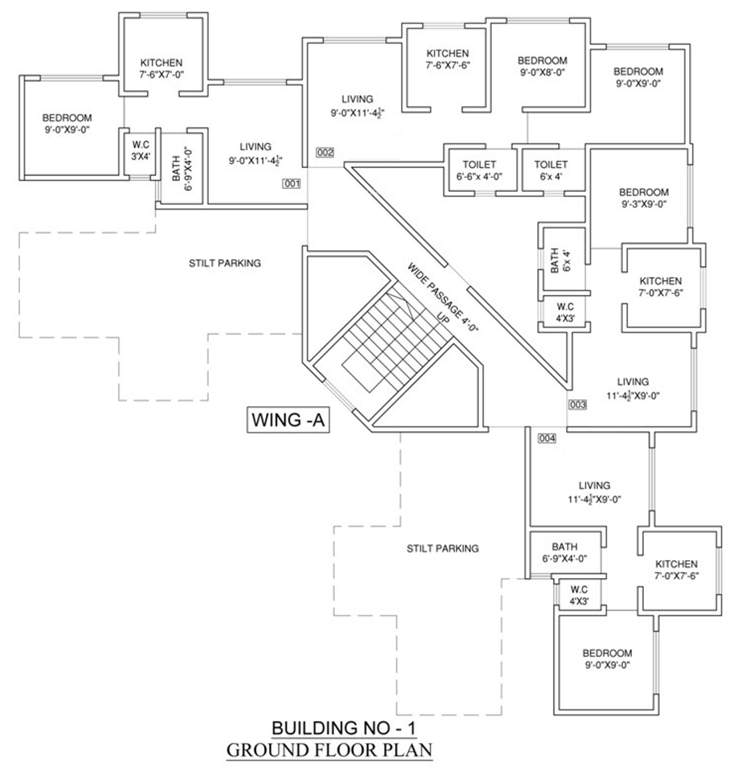 Images for Cluster Plan of Shree Mahim Garden Building 1 And 3
