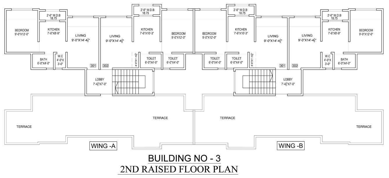 Images for Cluster Plan of Shree Mahim Garden Building 1 And 3