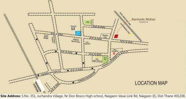 Images for Location Plan of KM Narmada Mohan Apartment