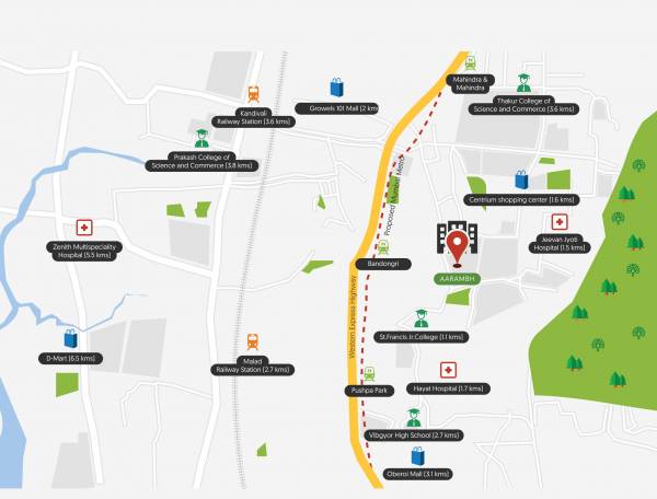  aarambh-wing-c-d Location Plan
