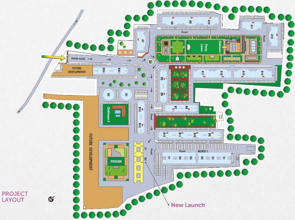 Images for Layout Plan of Kumar Park Infinia Phase IV