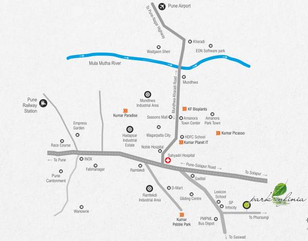 Images for Location Plan of Kumar Park Infinia Phase IV