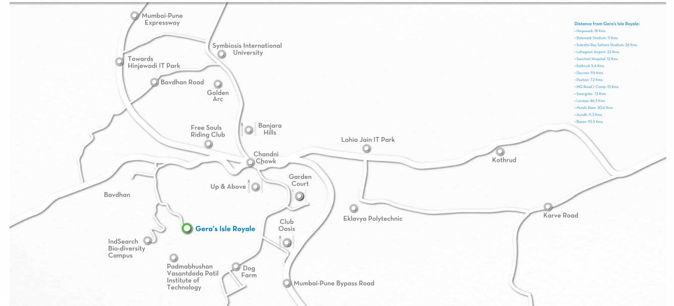  isle royale tower 4 and 5 Location Plan