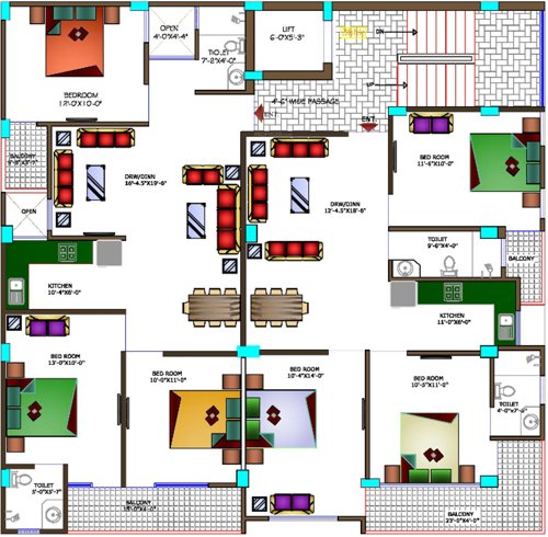 Images for Cluster Plan of Liza Bulland Homes Images for Cluster Plan of Liza Bulland Homes