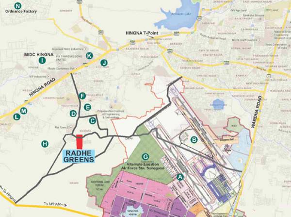 Images for Location Plan of HBK Radhe Greens Villa Images for Location Plan of HBK Radhe Greens Villa
